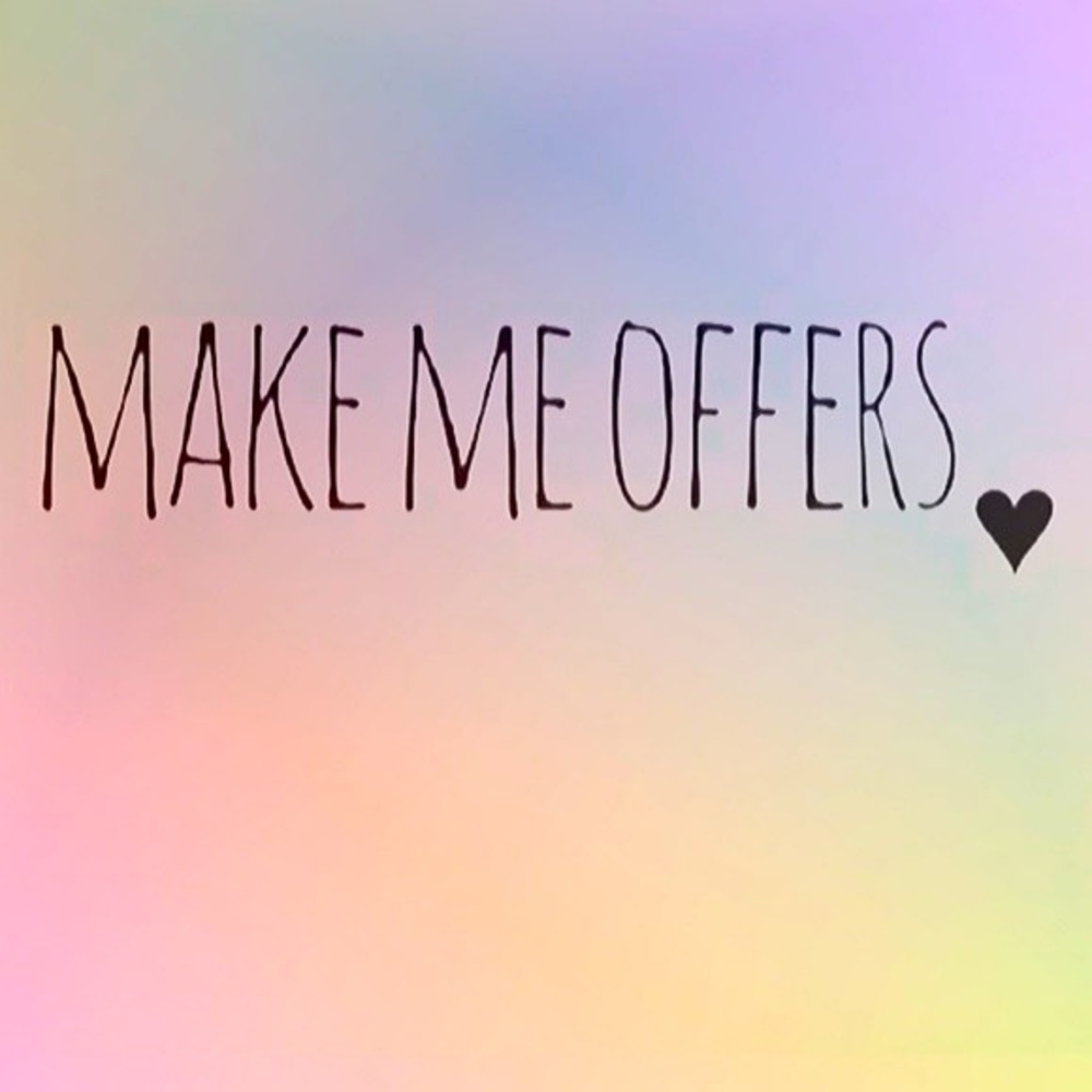 If you have your eye on something, make me an offer! Willing to negotiate! 💕